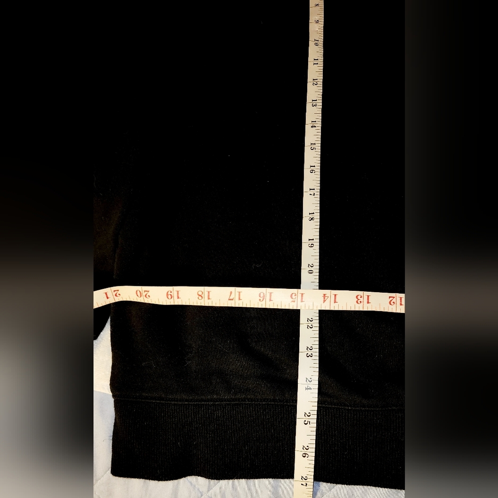 FILA Men's French Terry Crew Neck Sweatshirt Black Large - Picture 5 of 6